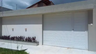 O edifício onde a casa de férias está situado