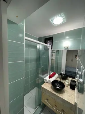 Uma casa de banho em Apartamento Familiar