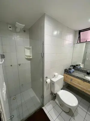 Uma casa de banho em Apartamento Familiar