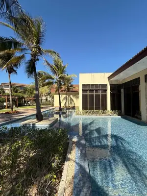 A piscina em ou perto de Mandara Lanai - Apto 101, bloco 12 - 2quartos, 3 wcs - Porto Dunas, pé na areia