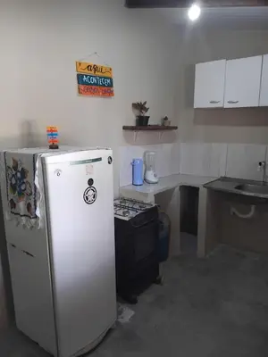 A cozinha ou kitchenette de Casa Jaya