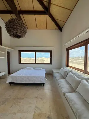Uma cama ou camas num quarto em Casa Carrara