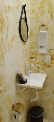 A planta de Chalé Com Piscina Privativa