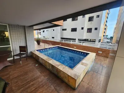 A planta de Apartamento completo no Meireles, a poucos minutos de distancia da praia