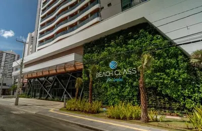 O edifício onde o apartamento está situado