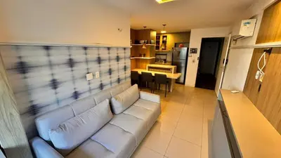 A cozinha ou kitchenette de Beach Way Porto das Dunas