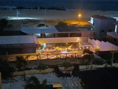 O edifício onde o hotel está situado