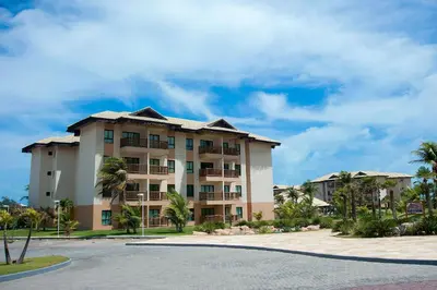 O edifício onde o apartamento está situado