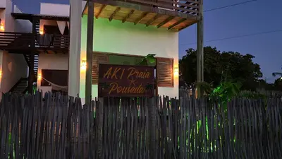 O edifício onde o apartamento está situado