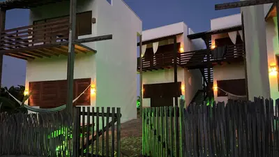O edifício onde o apartamento está situado