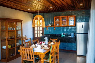 A cozinha ou kitchenette de Backdoor Taíba Point Perfeito de Kite & Mar