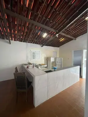 A cozinha ou kitchenette de Casa de Praia