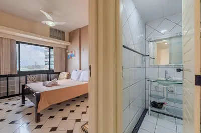 Uma casa de banho em Aquidabã #803 - Apartamento vista mar by Carpediem