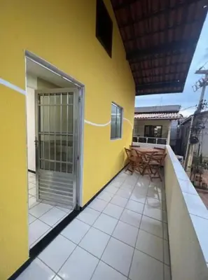 Uma varanda ou terraço em Apartamento Amarelinho - Canoa Quebrada