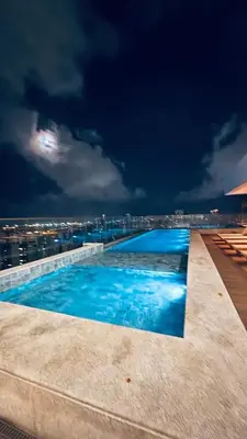 A piscina em ou perto de Exclusividade e Conforto a 500m da Beira-Mar