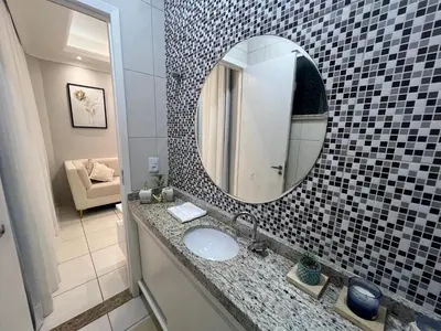 Uma casa de banho em Casa Maia Eusébio