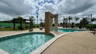 A piscina em ou perto de Casa nova em condomínio com acesso à praia