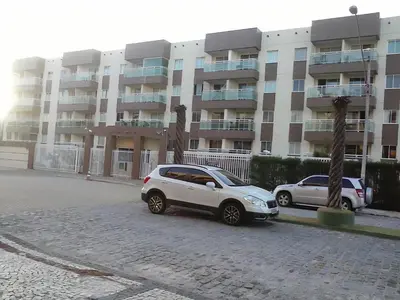 O edifício onde o apartamento está situado