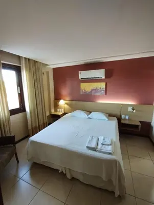 Uma cama ou camas num quarto em Kariri beachfront residence -305