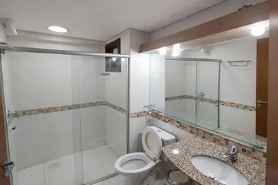 Uma casa de banho em Kariri beachfront residence -305