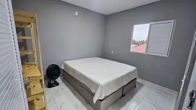 Uma cama ou camas num quarto em Wind Paradise 1 in Prea near Rancho do Kite and Jeri