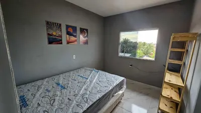 Uma cama ou camas num quarto em Wind Paradise 2 in Prea near Rancho do Kite and Jeri