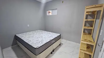 Uma cama ou camas num quarto em Wind Paradise 3 in Prea near Rancho do Kite and Jeri