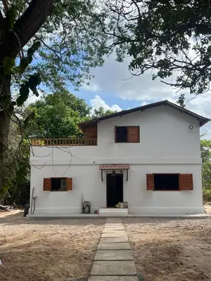 O edifício onde a casa de férias está situado