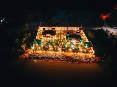 A planta de Lagoon Paradise