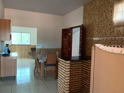 A cozinha ou kitchenette de AP Morro Branco