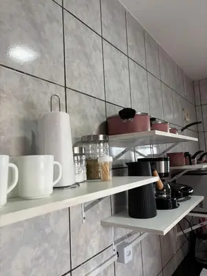 A cozinha ou kitchenette de Suites Premium Jacarey, Fortaleza