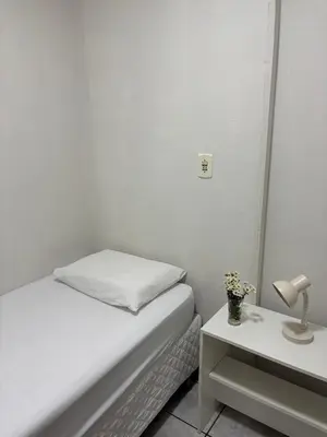Uma cama ou camas num quarto em Suites Premium Jacarey, Fortaleza