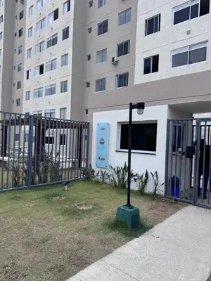 O edifício onde o apartamento está situado