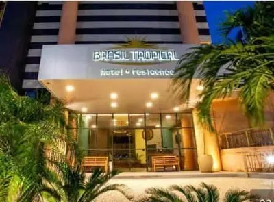 A planta de Hotel Brasil Tropical - Flat