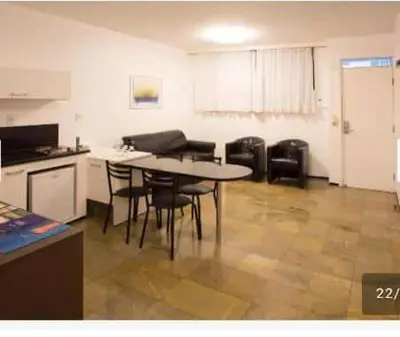A planta de Hotel Brasil Tropical - Flat