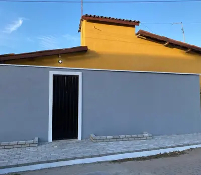 O edifício onde a casa de férias está situado
