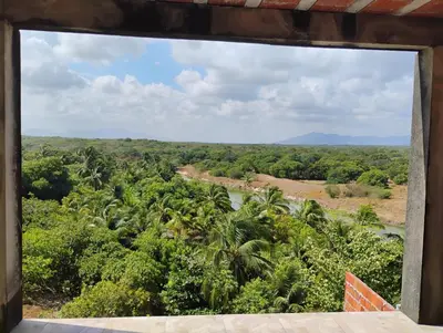 Paisagem natural perto da casa de férias