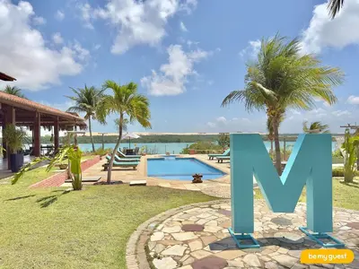 A planta de Casa Marina Fortim
