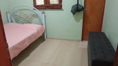 Uma cama ou camas num quarto em Casa do Sol Nascente em Aguas Belas CE