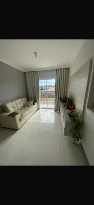 Uma área de estar em Very central double apartment