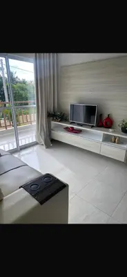 Uma televisão e/ou sistema de entretenimento em Very central double apartment