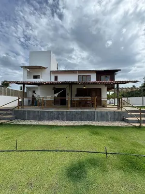 O edifício onde a casa de férias está situado