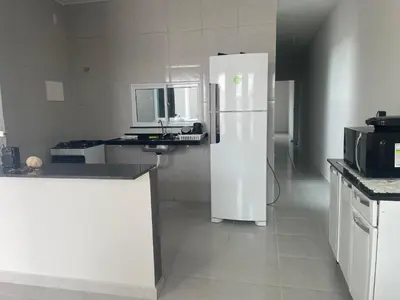 A cozinha ou kitchenette de Casa para acomodar sua família e amigos