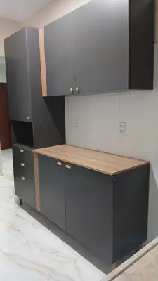 A cozinha ou kitchenette de Apartamento à 1km da praia da Icaraí