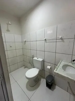 Uma casa de banho em Preá Beach Flat