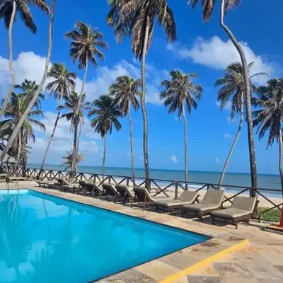 GoEcoParadise AP102 Flat Praia com piscina na beira do mar