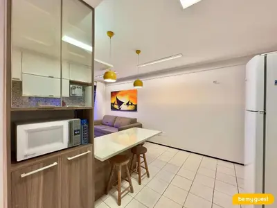 A cozinha ou kitchenette de Caravelle Residencial