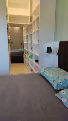 Uma cama ou camas num quarto em Trairí House