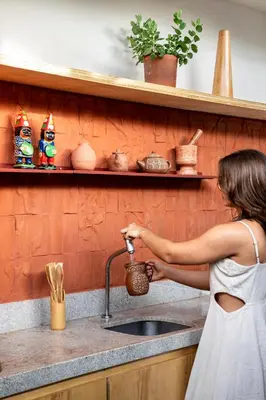 A planta de Casa Perobinha