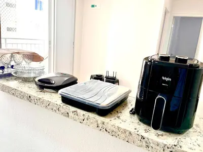 A cozinha ou kitchenette de Mirante Condominio Clube